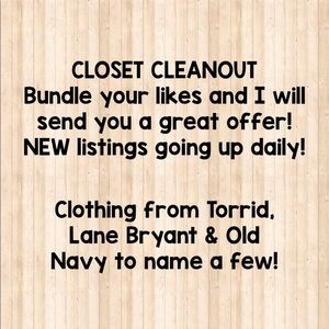 Reasonable Offers Accepted!!!